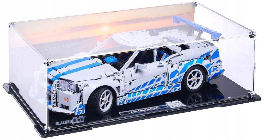 Vetrina nera per LEGO® 42210 Technic – Nissan Skyline GT-R Immagine del prodotto 