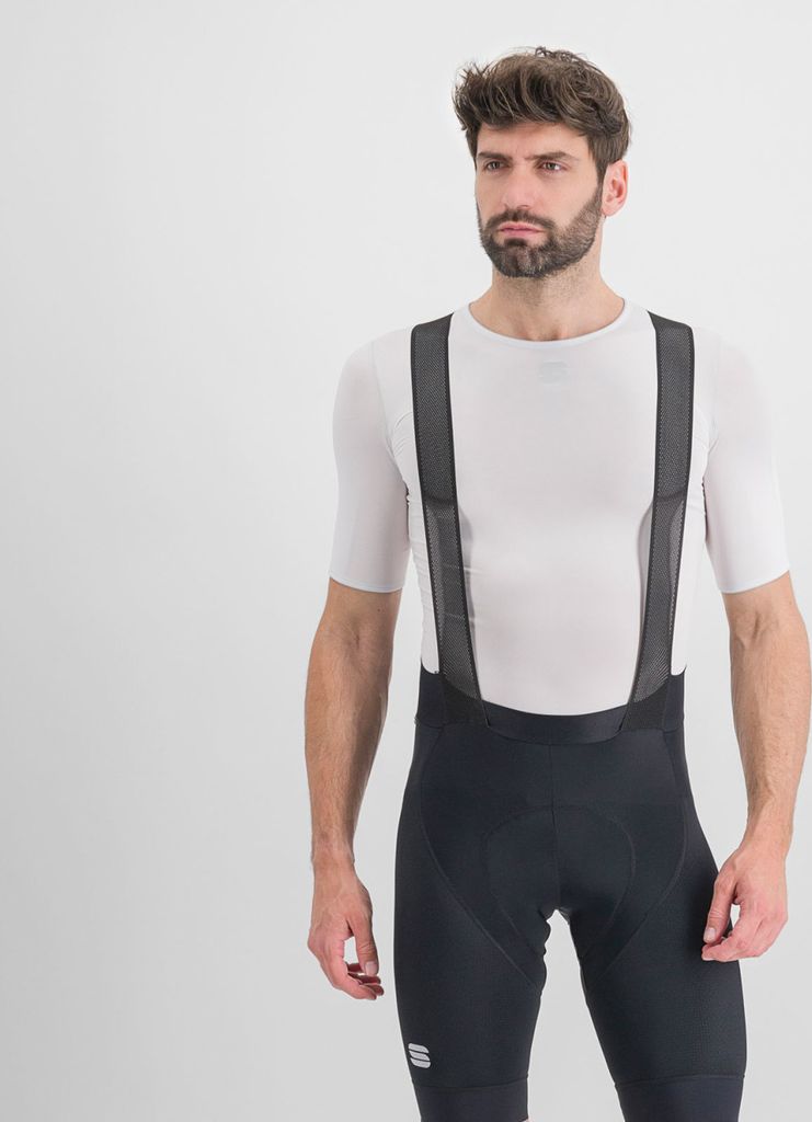 SPORTFUL Kurzarm Fahrrad-Shirt - MIDWEIGHT LAYER - Weiß 2XL