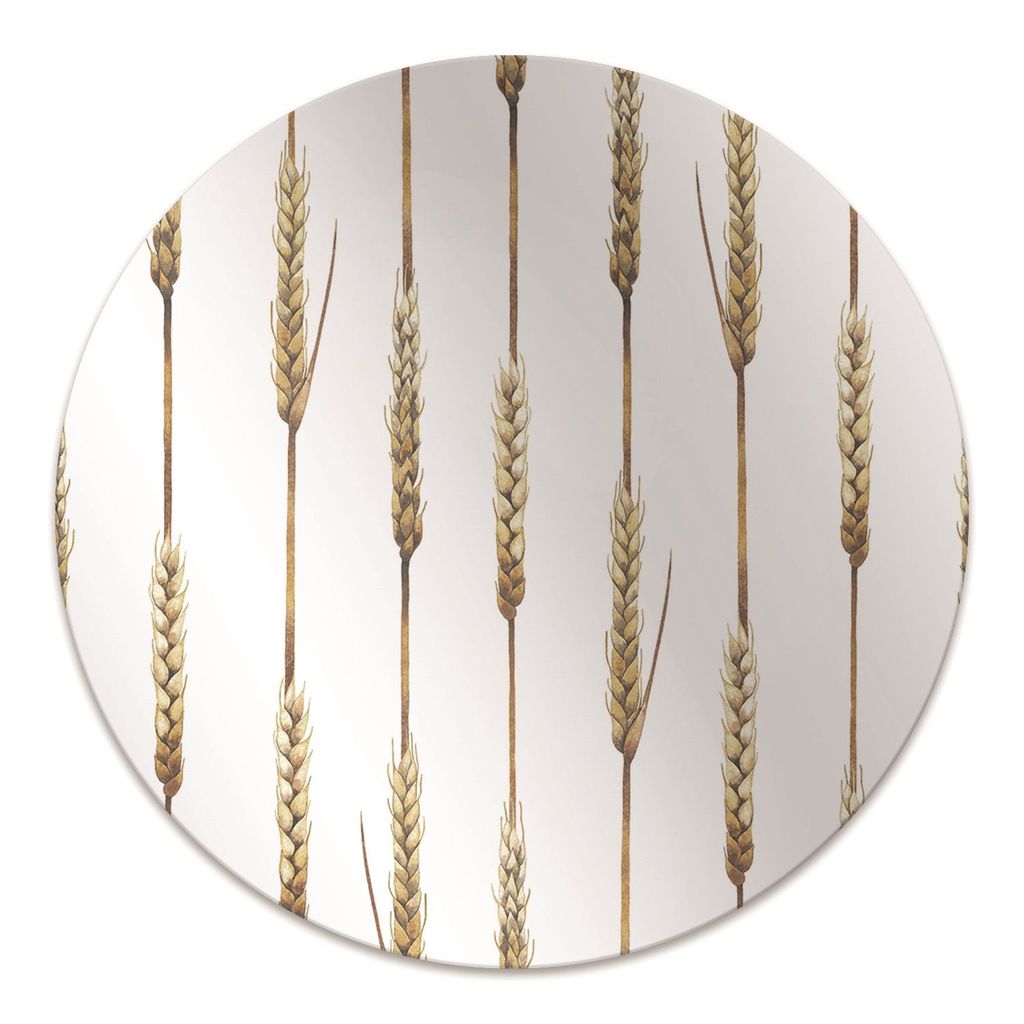 Rundmatte - Stuhlunterlage Bürostuhlunterlage - Rund Ø 100 cm - Bodenmatte - Fußmatte - Goldene Kirche