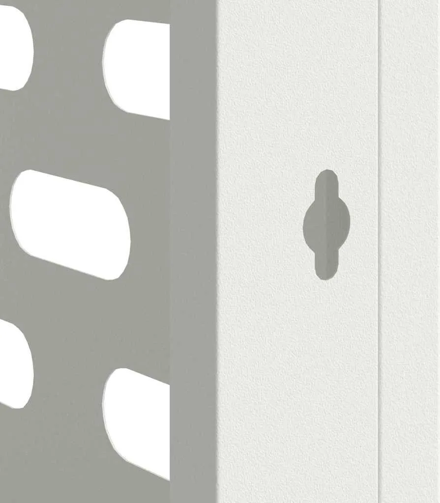 Housse rigide Climatiseur Acier Blanc 110 cm - Structure anti-corrosion - 8