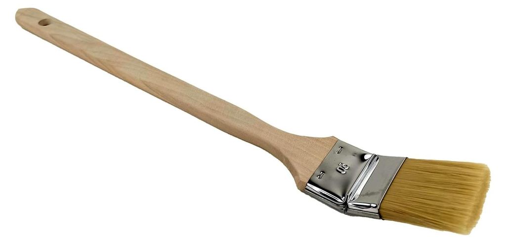 SynteMix Eckenpinsel Mixborste 1,5 Stärke Holzstiel (50 mm)