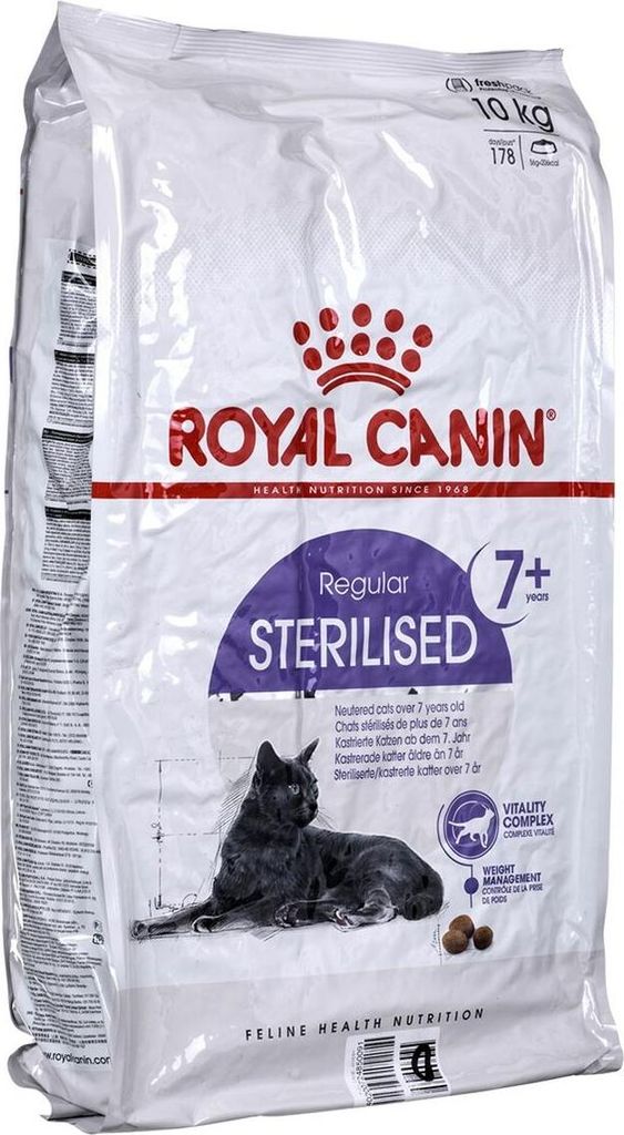 Royal Canin Sterilised 7+, Senior, 10 kg
