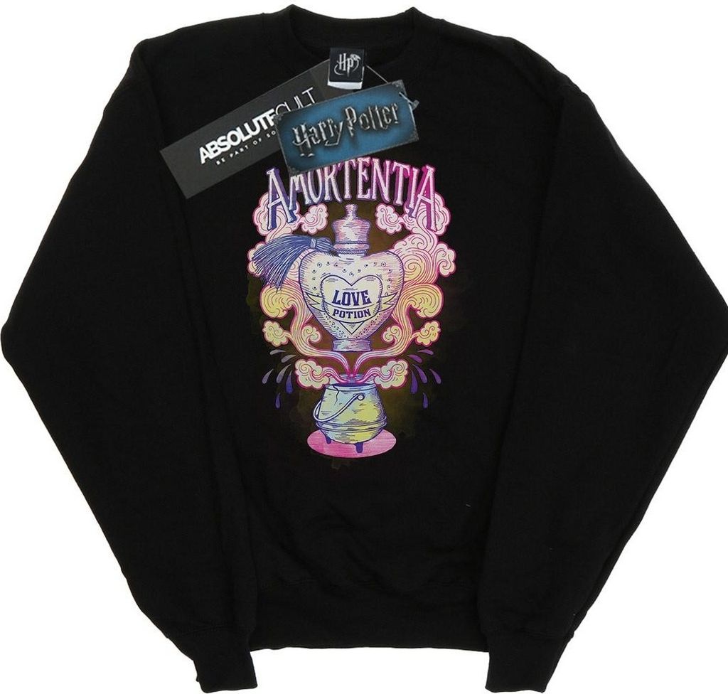 Harry Potter - Sweatshirt für Mädchen BI20381 (128) (Schwarz)