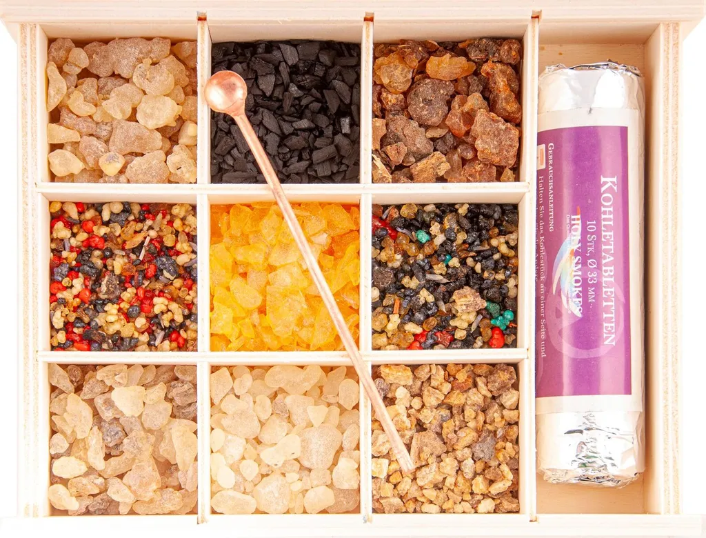 Holy Smokes Résine d'encens Assortiment Cadeau - Coffret de 6 Variétés