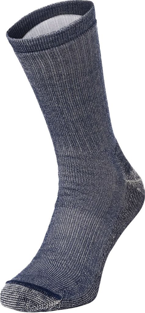 NOMAD Wintersocken Pro 1er-Pack | 35/38 Marine | Haussocken Damen / Herren | 70 % Wolle | Dicke warme Wollsocken | Gute Feuchtigkeitsableitung