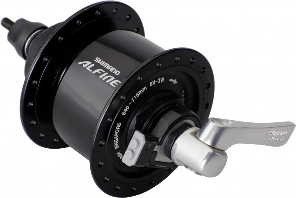 Moyeu dynamo Shimano Alfine Center-Lock 32 trous étanche et robuste