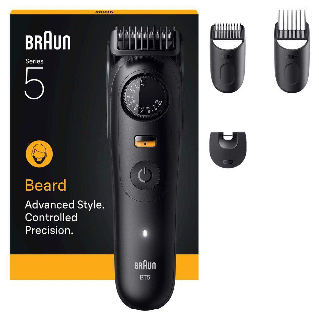 Braun BeardTrimmer 9 BT5520, recortador de barba, Imagen del producto 