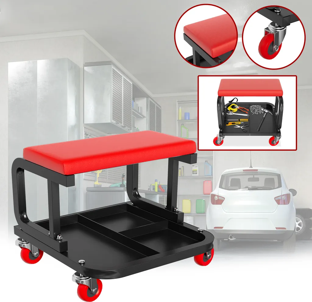 Chaise d'Atelier Garage LARS360 Idéale pour Mécanique et Bricolage