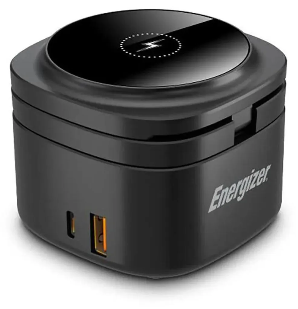 Chargeur sans fil rapide Energizer WCP311 Noir avec alimentation secteur