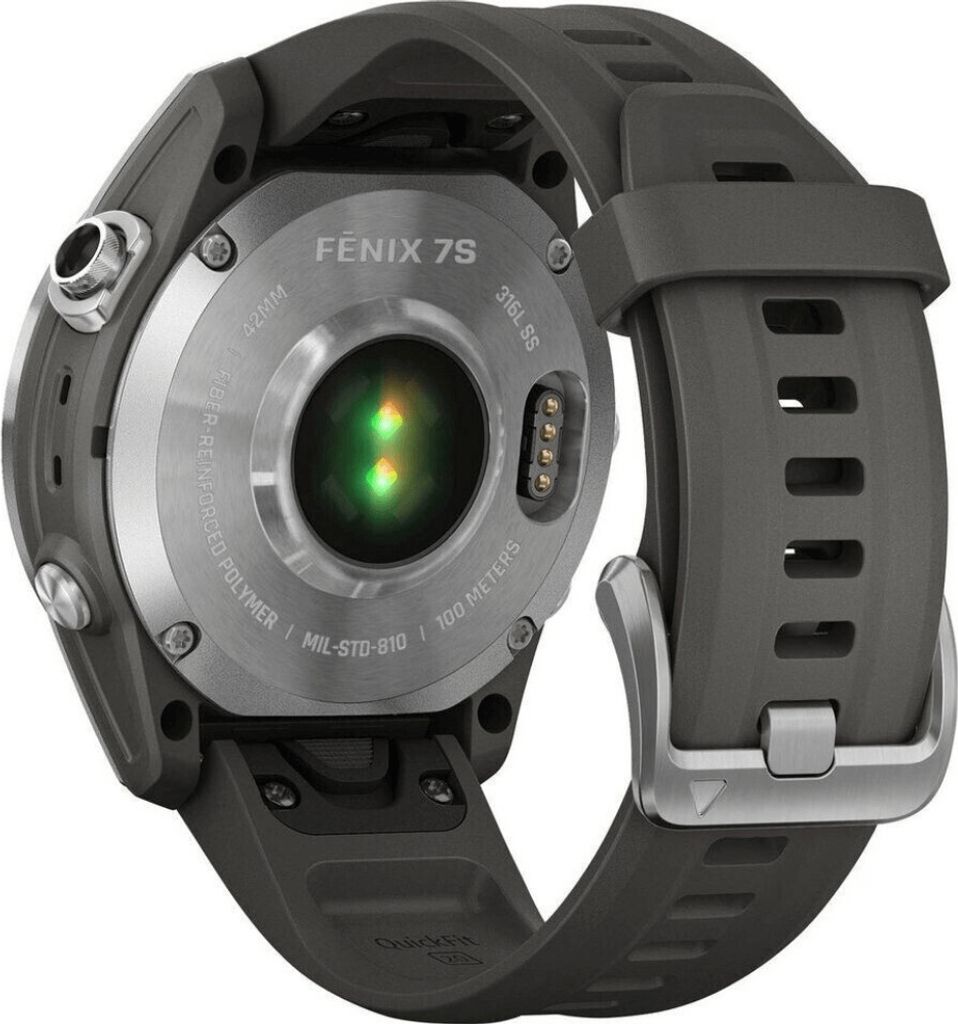 Garmin Fenix 7S Srebrny/Grafitowy Zdjęcie produktu 25