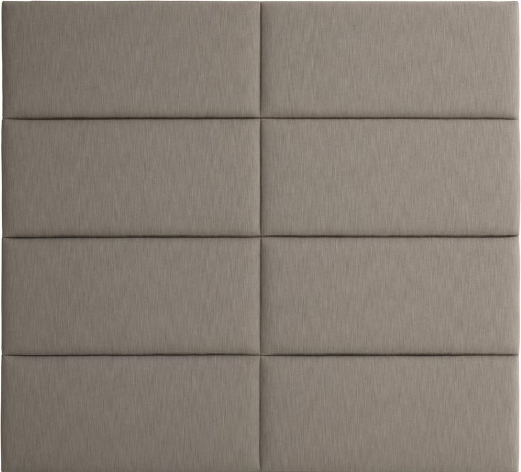 Casa Padrino Designer Bett-Kopfteil Hellbraun 200 x H. 180 cm - Luxus Möbel