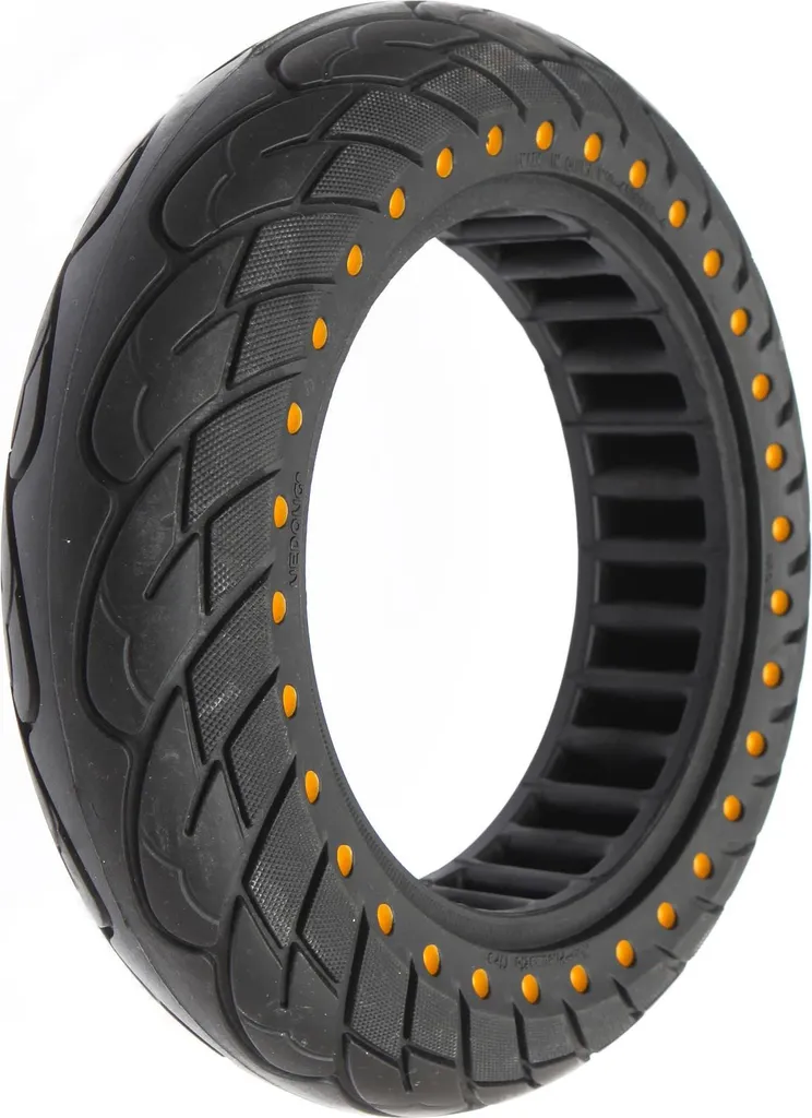 Pneu 10x2.50 increvable en polyuréthane Onyx pour trottinette