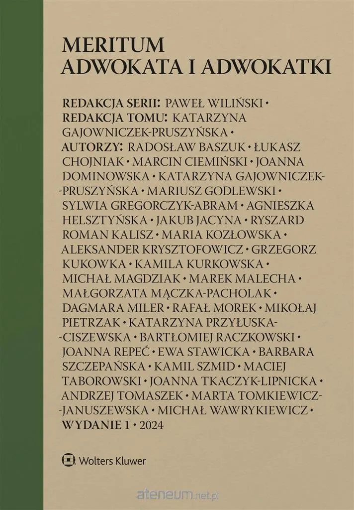 Préparer vos plaidoiries avec le Meritum adwokata i adwokatki pro