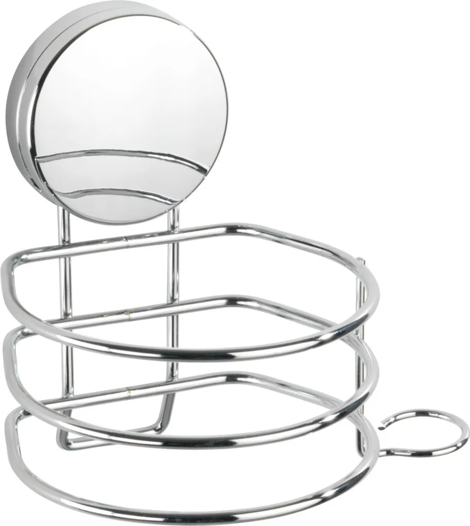 Static-Loc® Plus Osimo Porte-sèche-cheveux en Acier Chromé sans Perçage