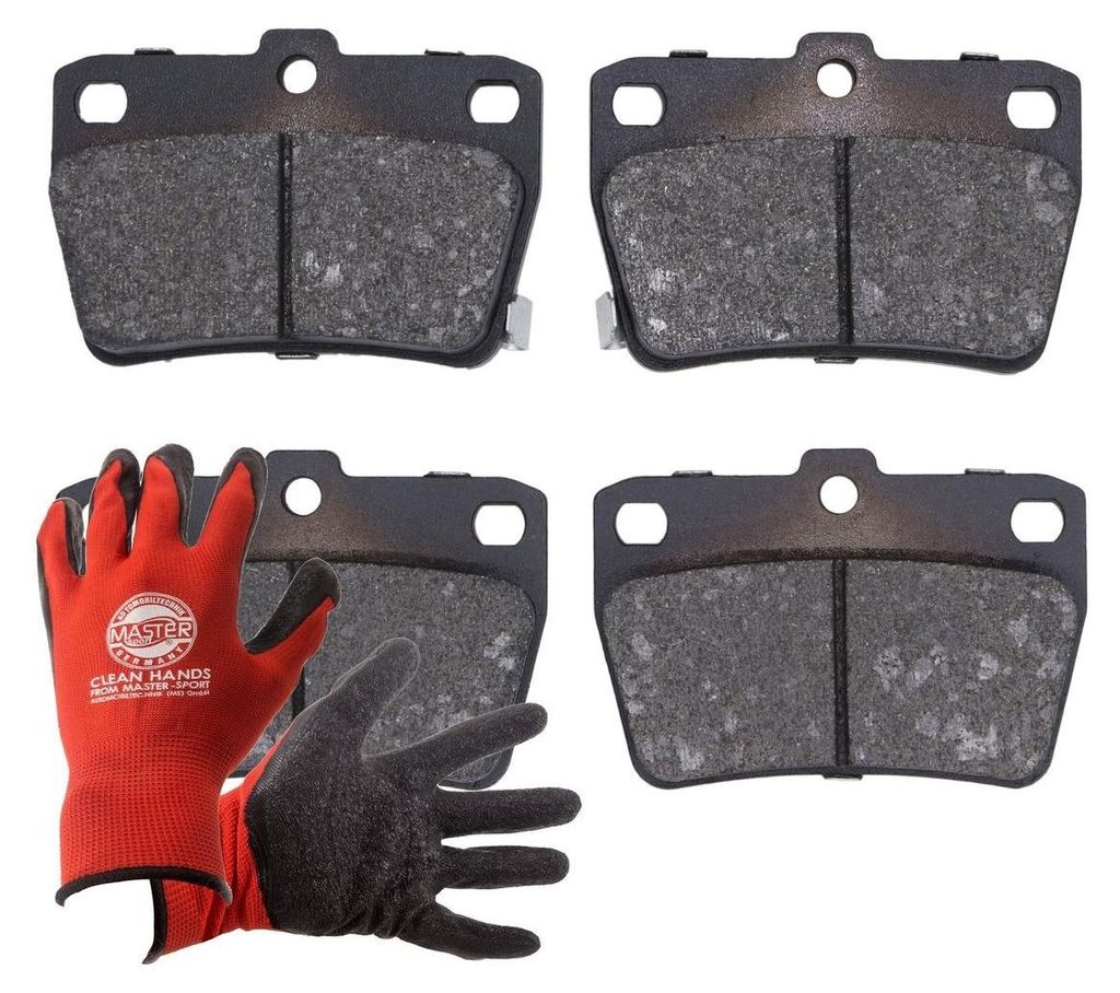 MASTER-SPORT Bremsbeläge Satz Hinten für TOYOTA RAV 4 II (CLA2, XA2, ZCA2, ACA2) 13046058492N-SET-MSP