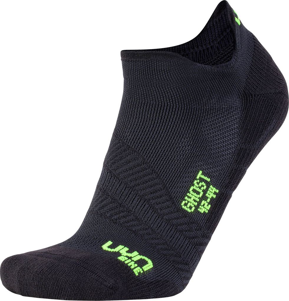 UYN Knöchelhohe Fahrradsocken - GHOST - Schwarz/Gelb 45-47