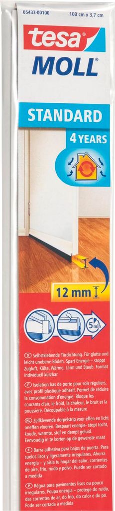Tesamoll®, Türdichtschiene, 1m x 37mm Image du produit 