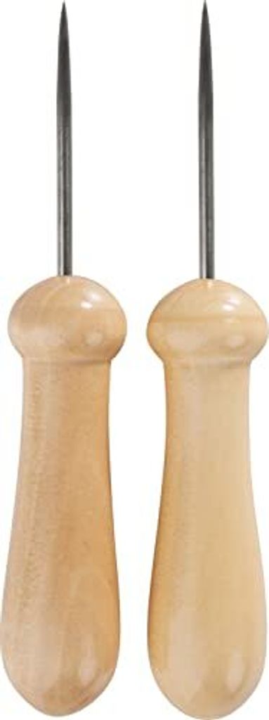 Meyco Prickelnadeln Edelstahl 2 Stück 8.7 cm Ideal für Bastelarbeiten
