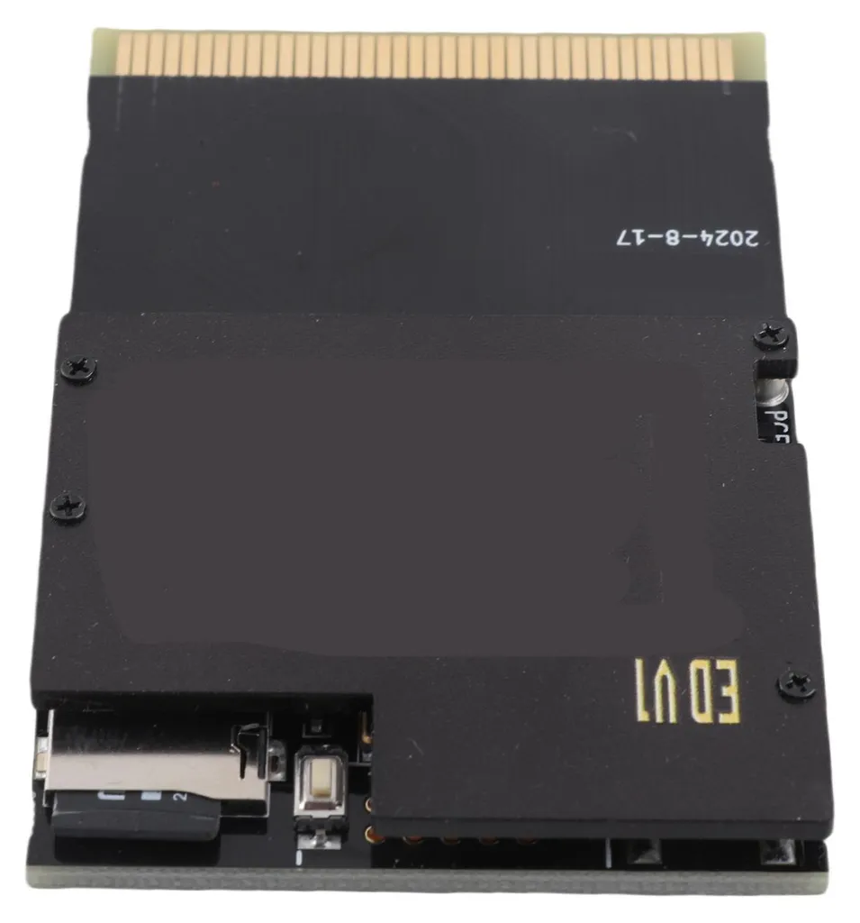 Flash Card PC Engine 1000 en 1 avec PCB Black Gold pour TurboGrafx 16