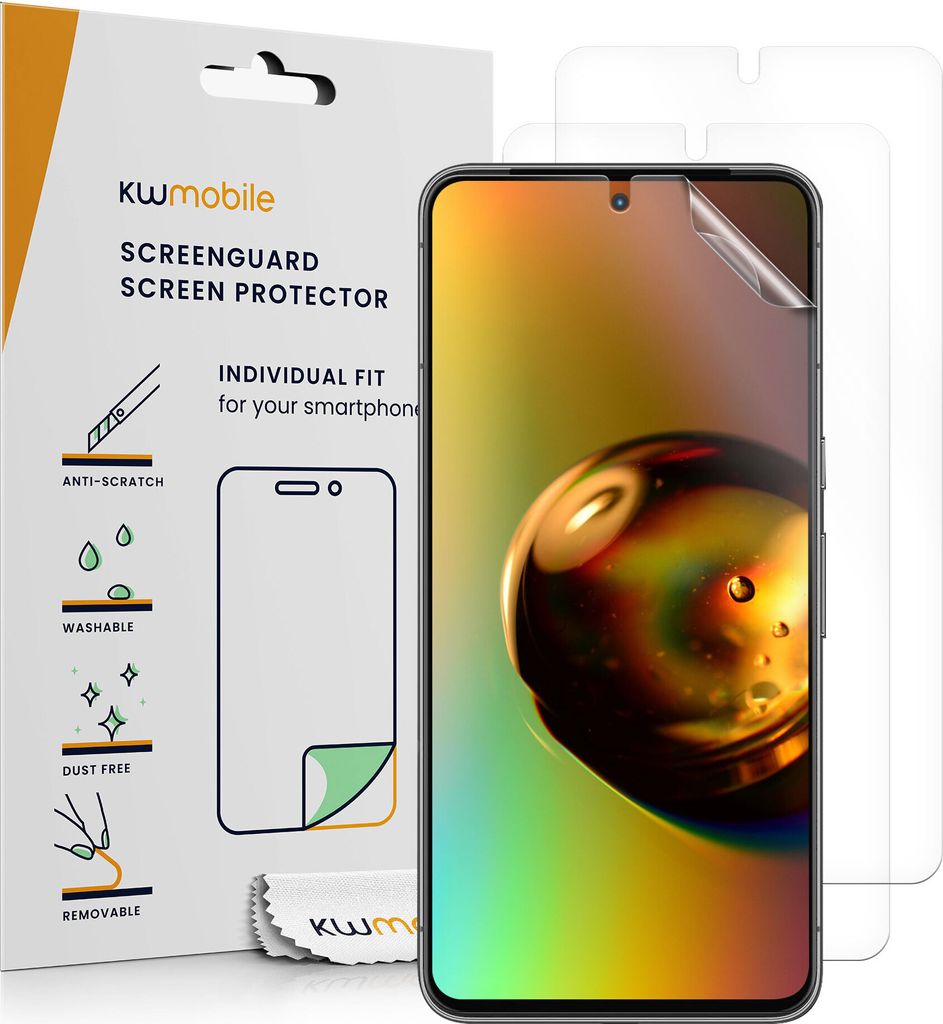 Apgo Schutzfolie Für Google Pixel 6 - Rückseite Und Seiten Skin In Kohlegelb