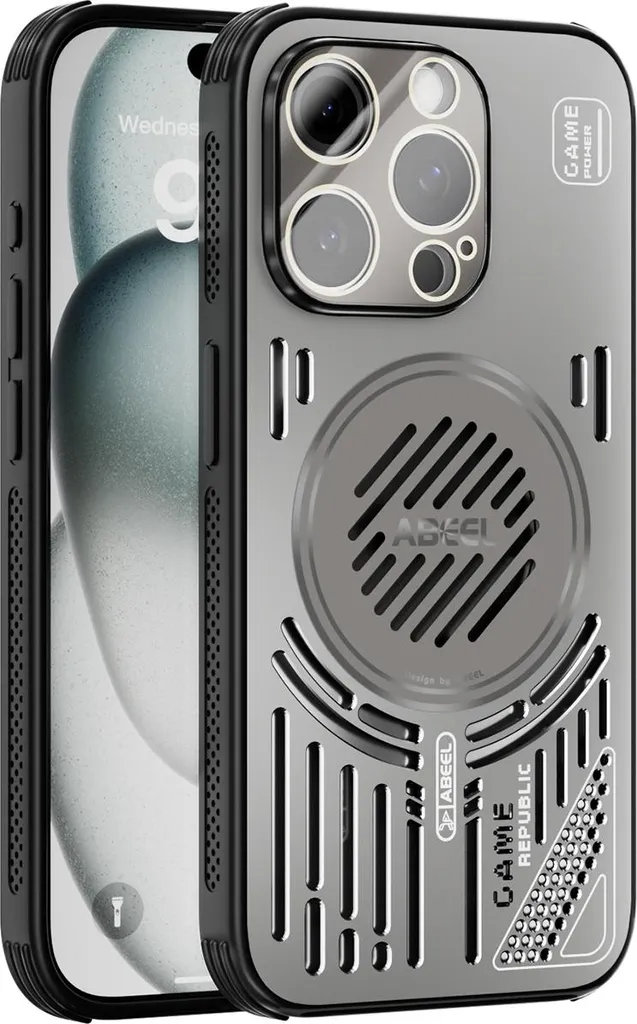 Cover Gaming iPhone 13 Pro Alluminio Dissipazione Calore Magnete
