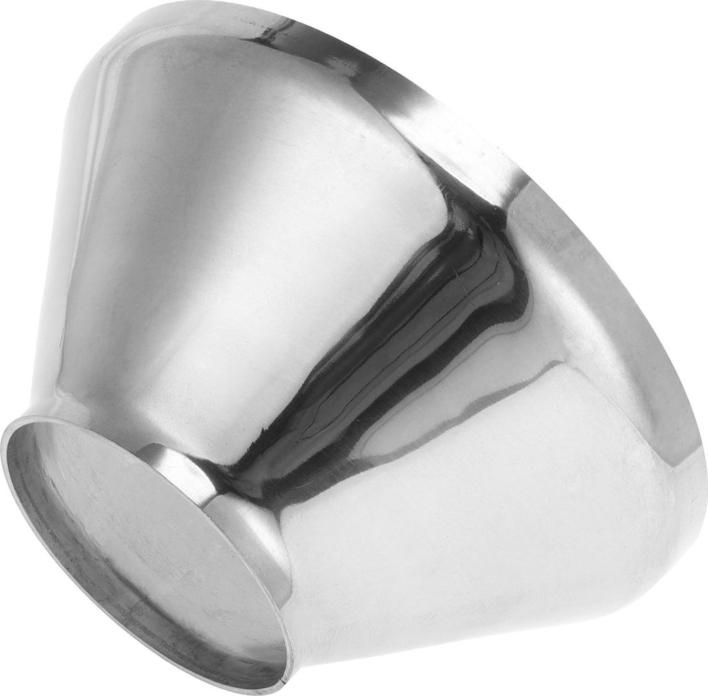 Mandrel Exhaust Bend Elbow Konzentrischer Reduzierer Auto Auspuffrohr Rohrleitung Adapter 3" OD bis 6,25" OD 304 Edelstahl Silber Ton