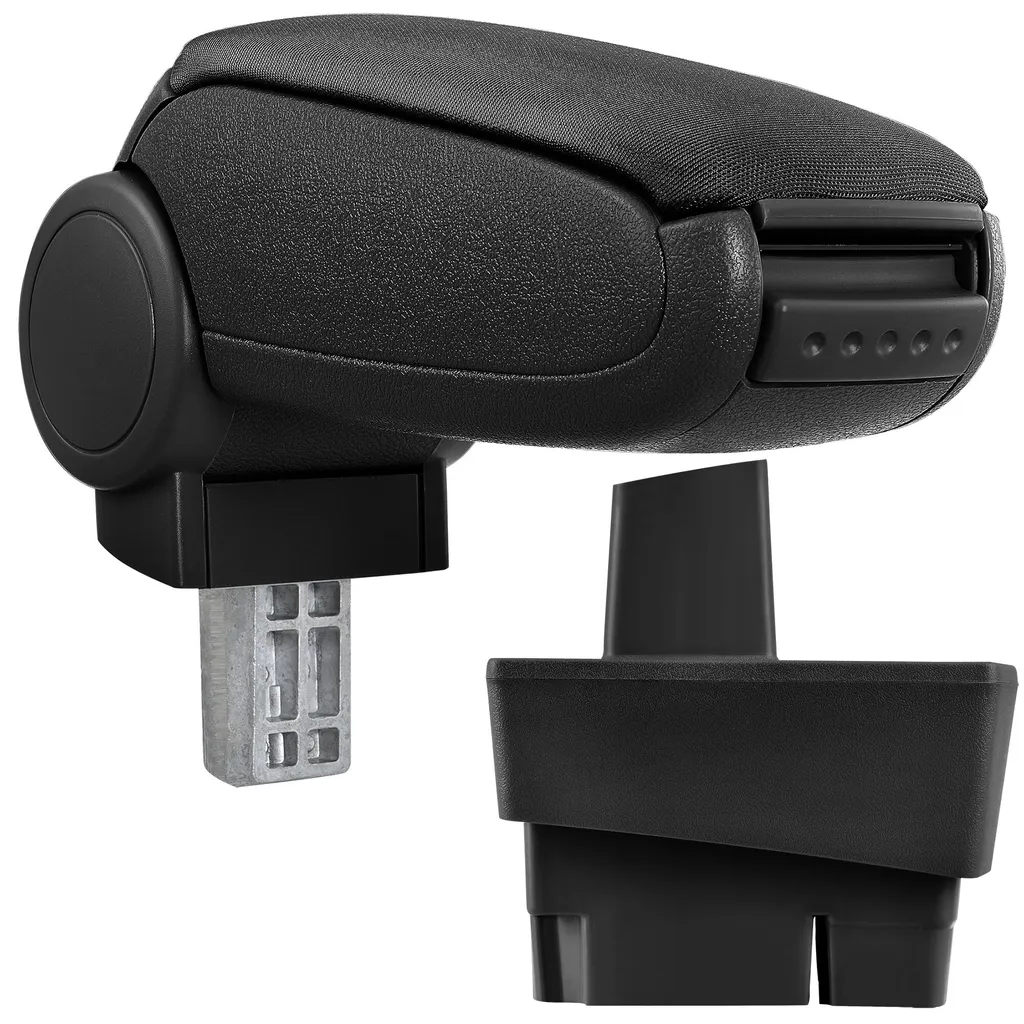 Miglior Bracciolo per Ford Focus Mk1 - Tessuto Nero Mara Comfort Pack