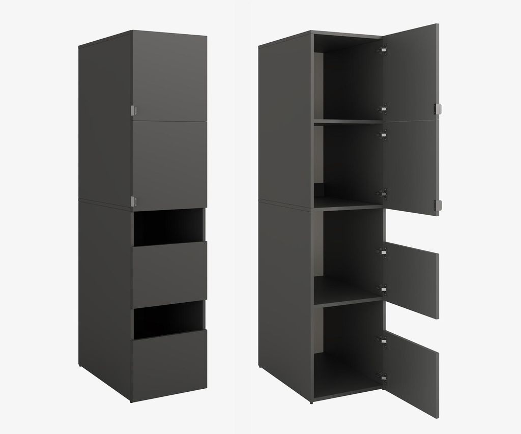 Mobile alto da bagno Beatrice 187 x 45 x 65 cm - Mobile Immagine del prodotto 