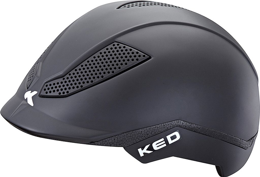 KED Reithelm PINA für den Reitsport und Fahrrad in S & Schwarz