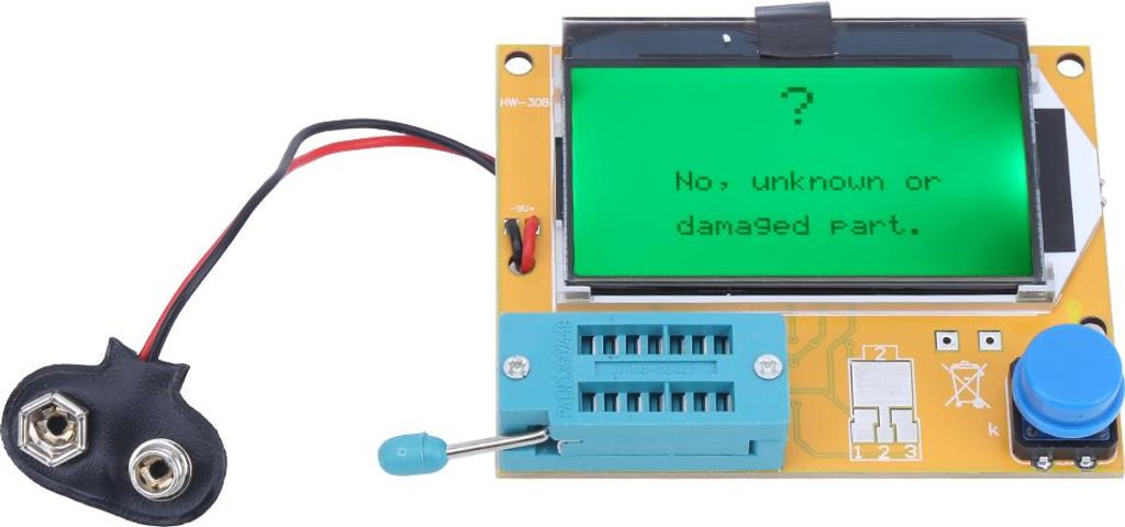 Transistortester, grafischer Widerstands- und Kapazitätsprüfer, Messgeräte