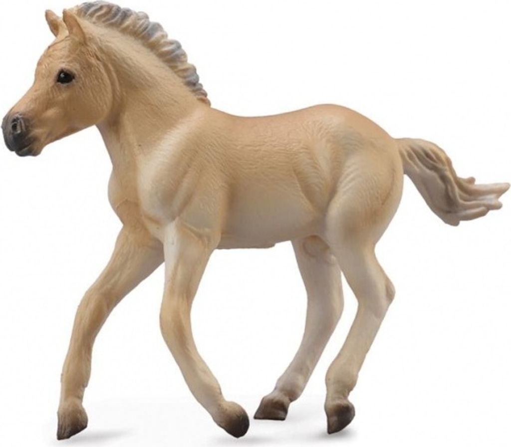 Collecta pferde: Fjordfohlen 9 cm hellbraun