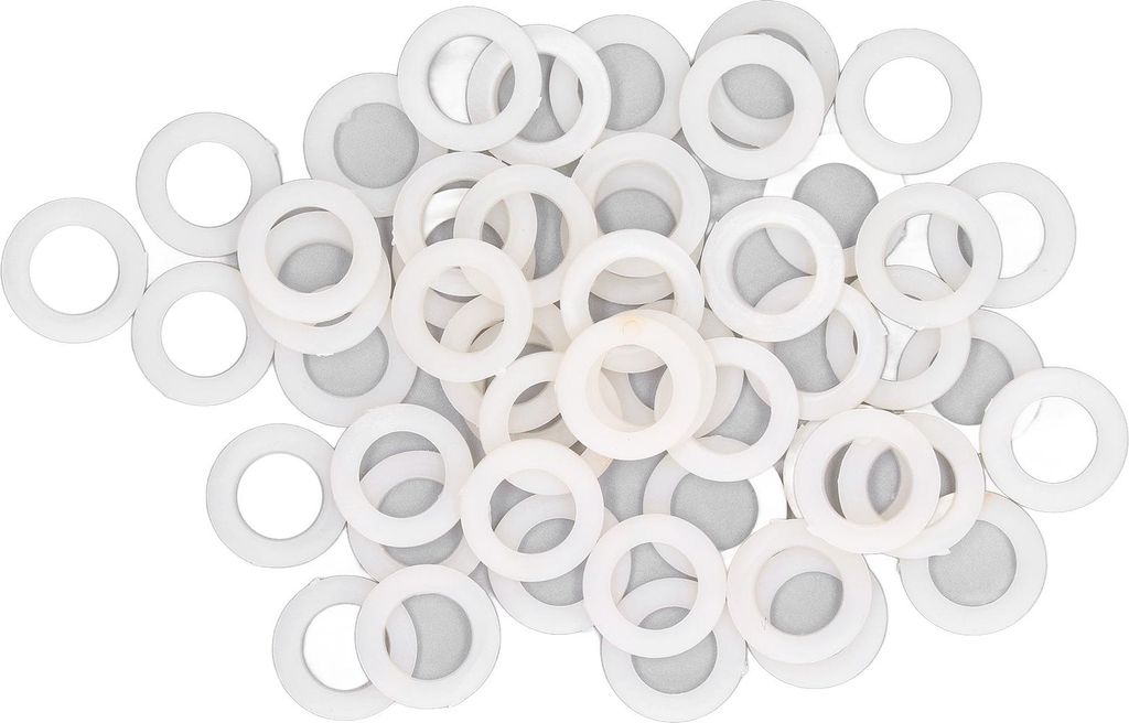 Nylon-Unterlegscheiben in passender Größe erfüllen den Bedarf šC Sortiment an Unterlegscheiben mit hoher Leitfähigkeit M10
