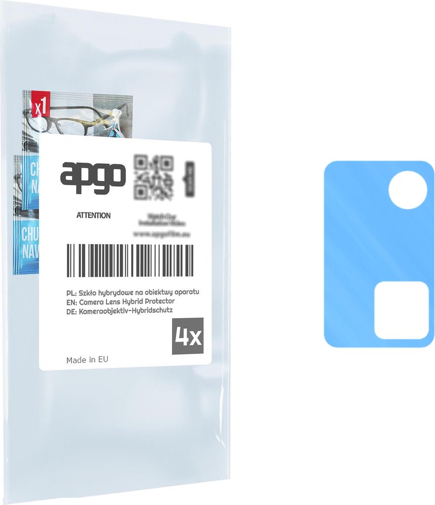 apgo 4 Stück Linsenschutz Kamera Schutzglas für Oukitel C21 Kameraschutz, 9H Kameraobjektiv Camera Lens Protector
