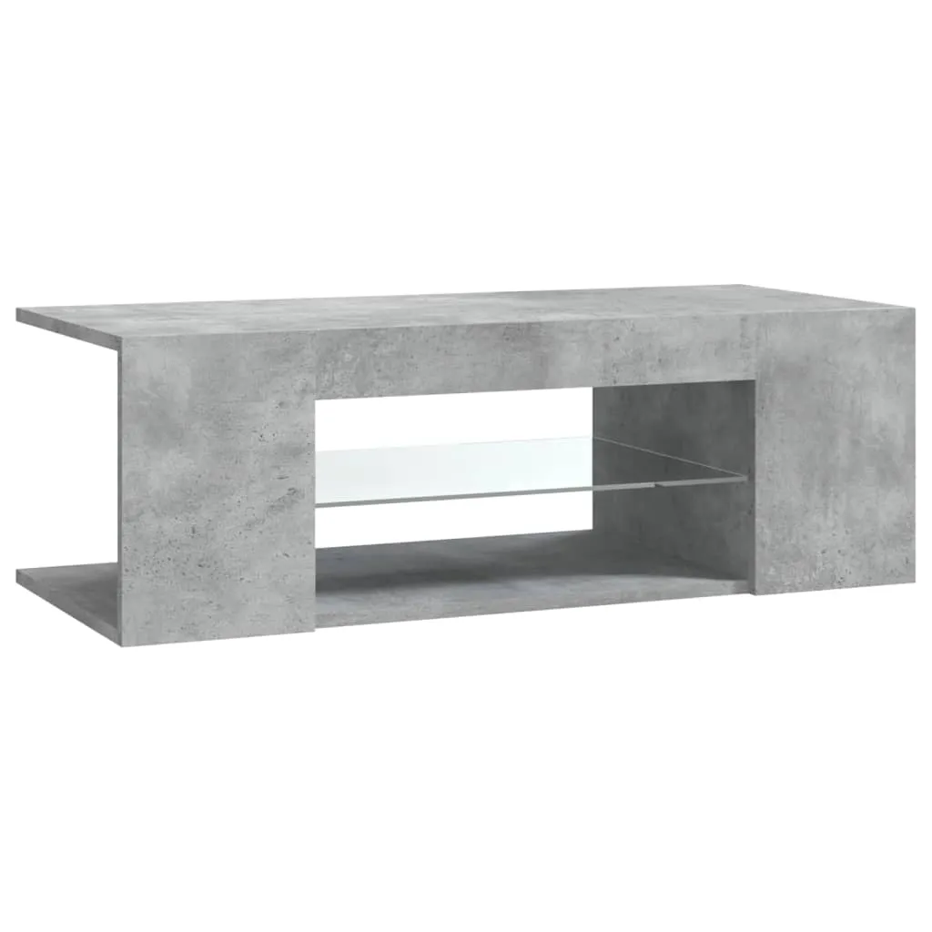Mobile TV LED vidaXL Grigio Cemento 90cm | Prezzo Imbattibile - 4