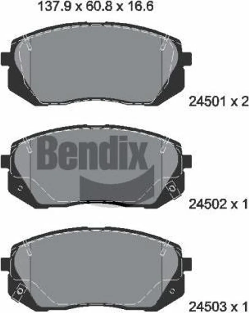 Fini les bruits de freinage avec les plaquettes BENDIX BPD1295 Sportage