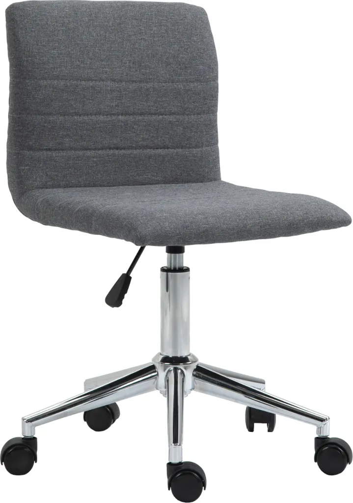Fauteuil de bureau pour enfant SVITA LINUS Gris avec Assise Réglable