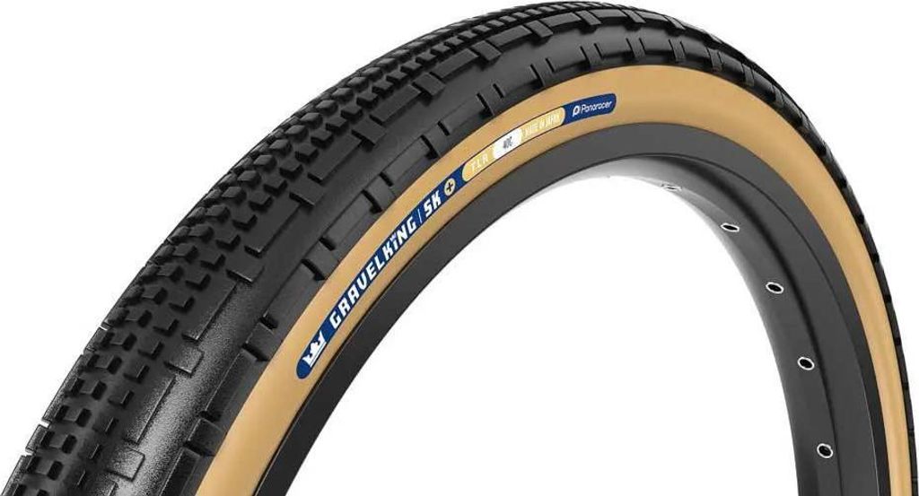 Gravelking SK Plus 28", Faltreifen TLR - schwarz/braun - 45-622 / 28 x 1.7 Zoll