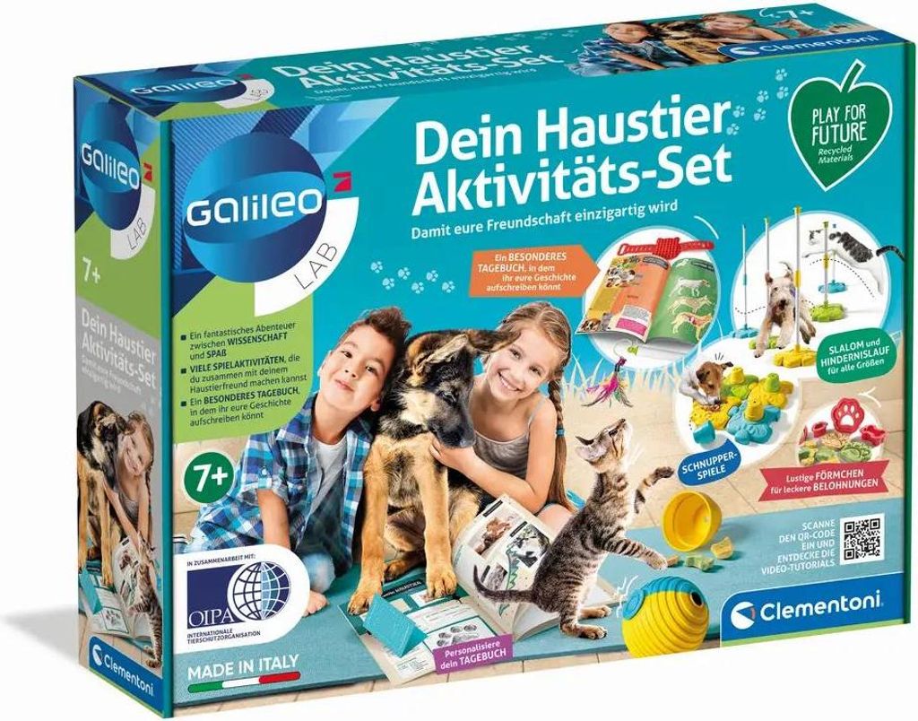 Clementoni Galileo Dein Haustier - Aktivitäts-Set Produktbild 