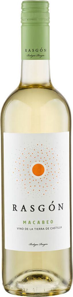 Bodegas Rasgon Macabeo Vino de la Tierra de Castilla halbtrocken 2019 Spanien | 11,5 % vol | 0,75 l