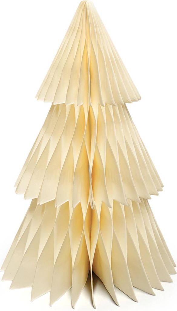 Weihnachtsbaumdekoration aus Papier, 3D-Wabenbaum, Tischdekoration für Feiertagspartys, Zuhause, Büro, Küche