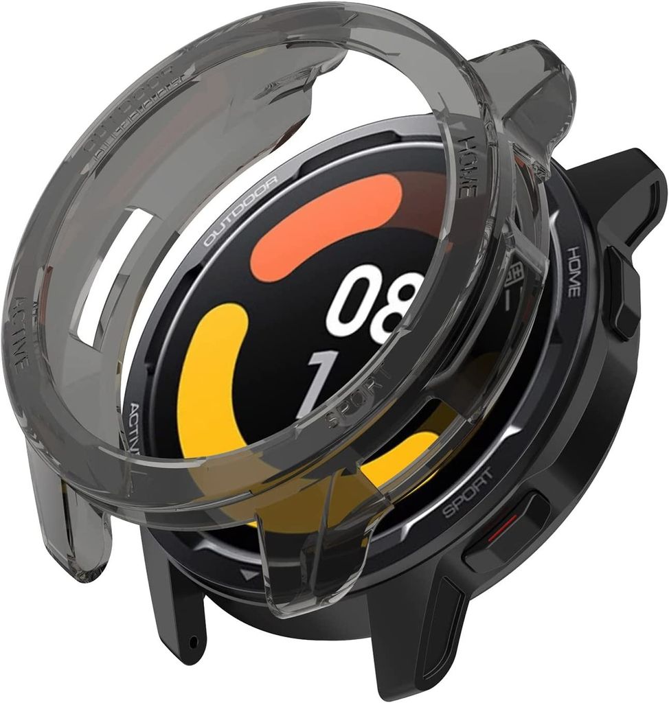 Strap-it Xiaomi Watch S1 Active TPU-Hülle (Schwarz)