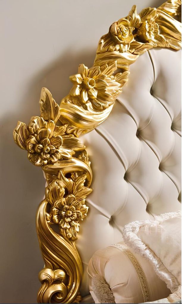 Bett Polster Design Luxus Doppel Hotel Betten Schlaf Zimmer 180x200cm Textil