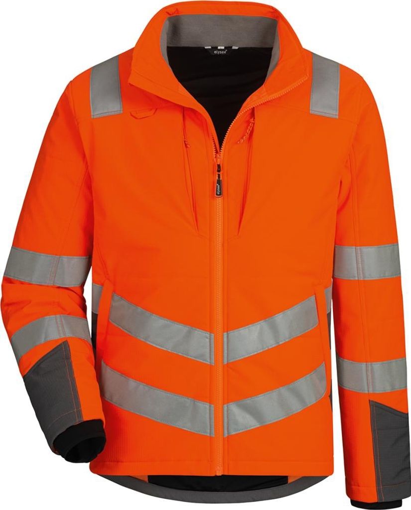 Warn-Steppjacke, Bechtol, orange, Gr. 2XL