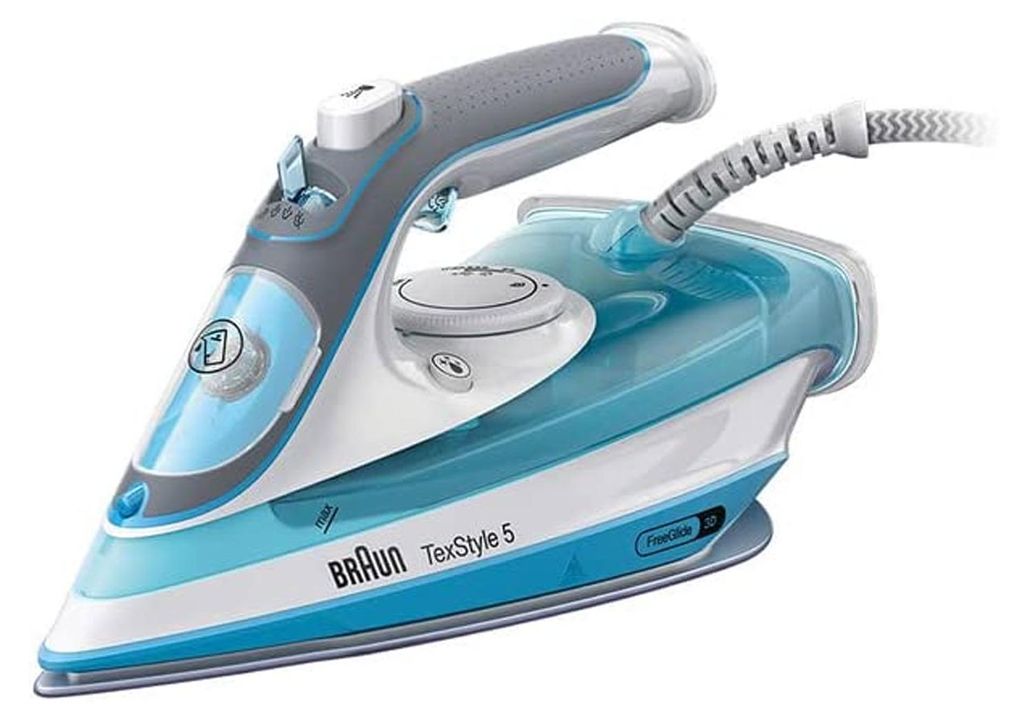 Braun TexStyle 5 SI 5006 BL, Trocken- & Dampfbügeleisen, Produktbild 
