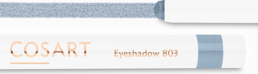 COSART Eyeshadow Lidschatten-Stift Nr.803 silver blue - vegan- 1 g