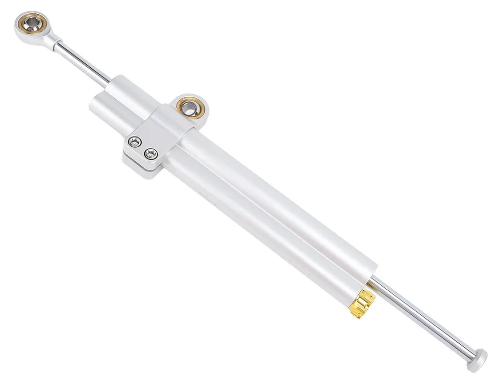 Amortisseur de direction moto universel réglable 373 mm en aluminium