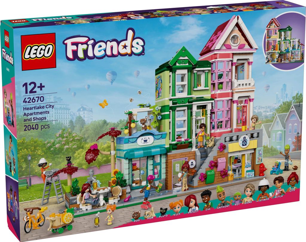LEGO Friends, Hoofdstraat van Heartlake City, bouwset voor Productafbeelding 