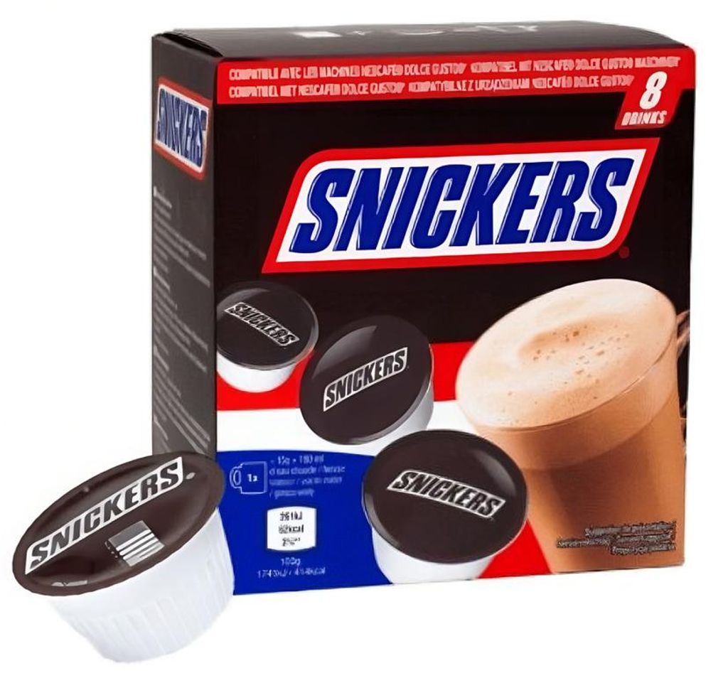 Nescafe 8 Caps 120G Dolce Gusto Snickers /5 (5056357908846) Immagine del prodotto 