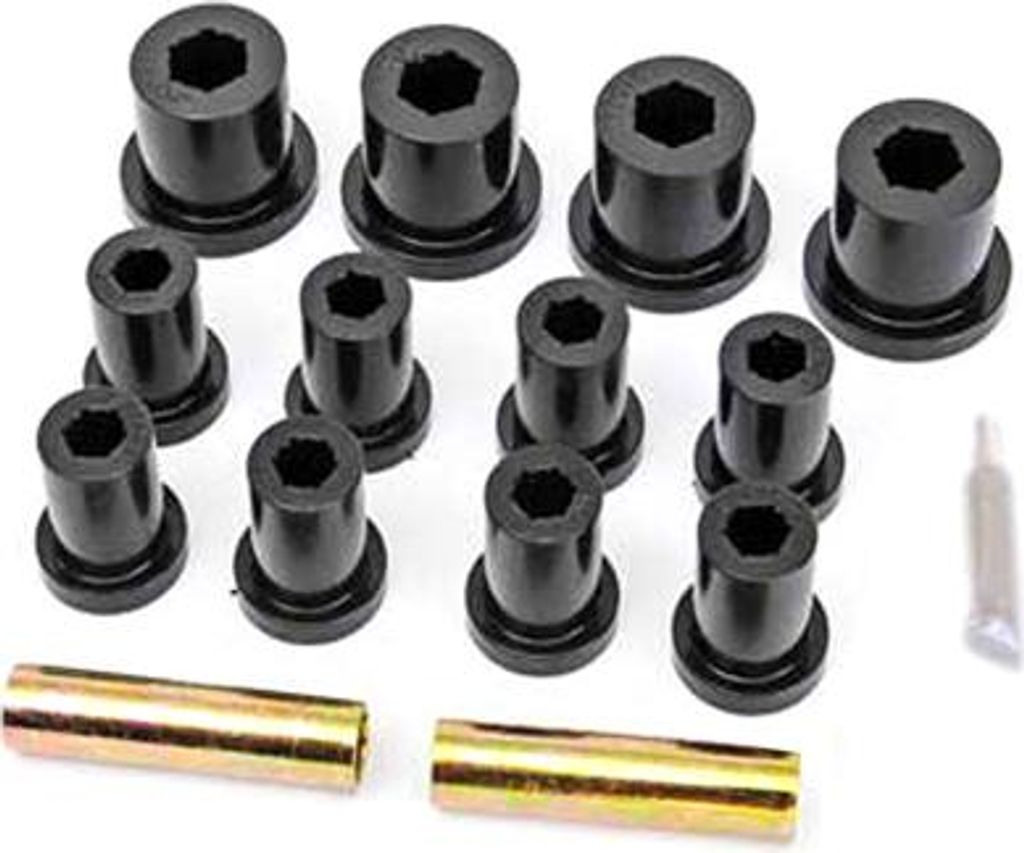 Federbuchsen Blattfeder Hinterachse Polyurethane Set Jeep CJ 76-86