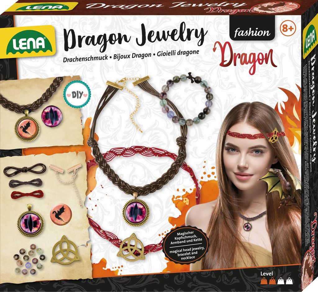 Lena 42303, Haarschmuck-Set für Kinder, 8 Jahr(e), Mehrfarbig
